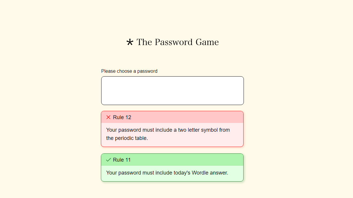 how-to-beat-rule-12-of-the-password-game-all-periodic-table-two-letter-symbols-dot-esports