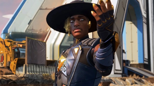 Seer taunting an enemy in Apex Legends
