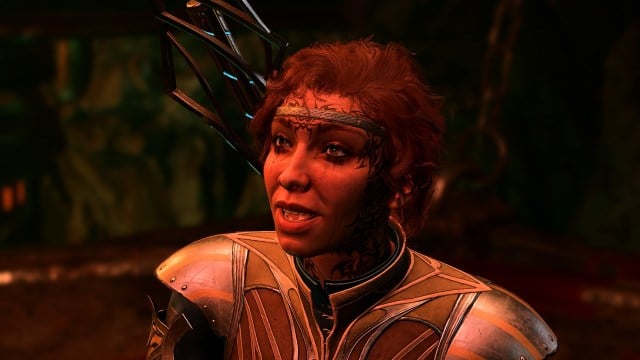 Hope speaking to a character after being freed in Baldur's Gate 3.