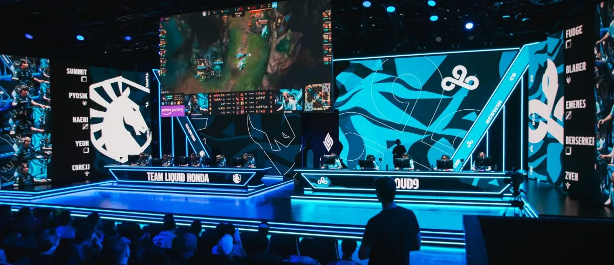 Liquid and Cloud9 face off in the LCS Studio, 2023 Summer Split