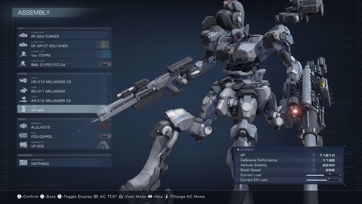 Armored Core 6: All Leg parts in AC6 - Dot Esports