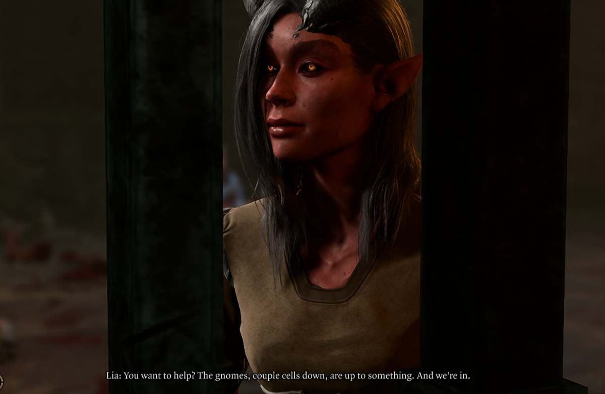 Displays Lia in Baldur's Gate 3.