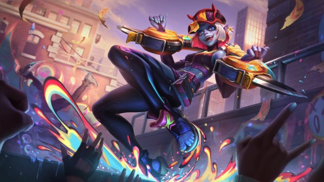 One of the first skins for new LoL champion Briar.
