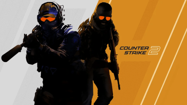 One Counter-Terrorist and one Terrorist side by side next to Counter-Strike 2's logo.