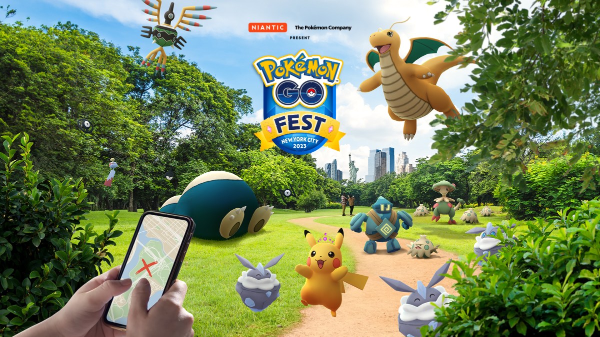 Promo image for Pokemon Go Fest 2023: New York.