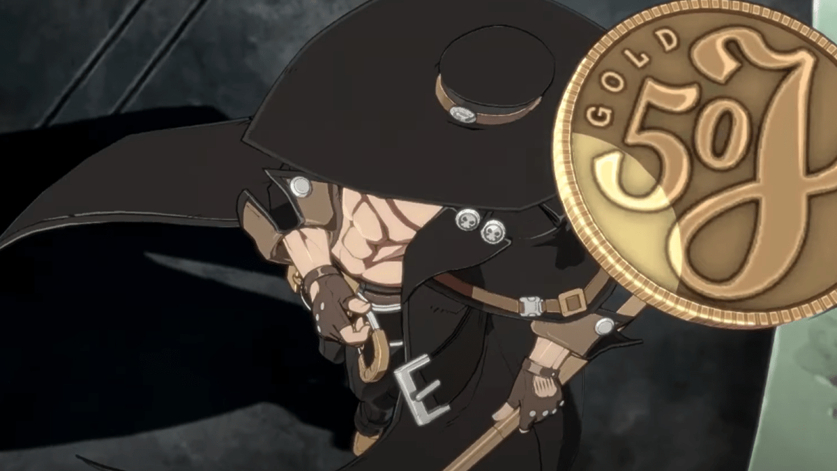 Johnny flipping his signature coin.