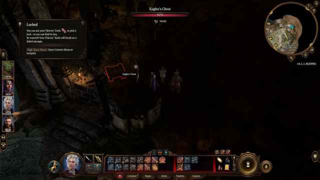 Kagha's hidden chest in Baldur's Gate 3