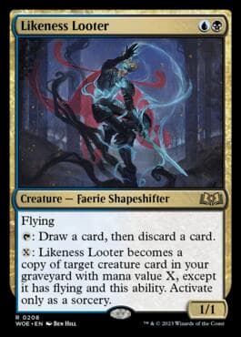 Image of a faerie shapeshifter through MTG Likeness Looter Wilds of Eldraine