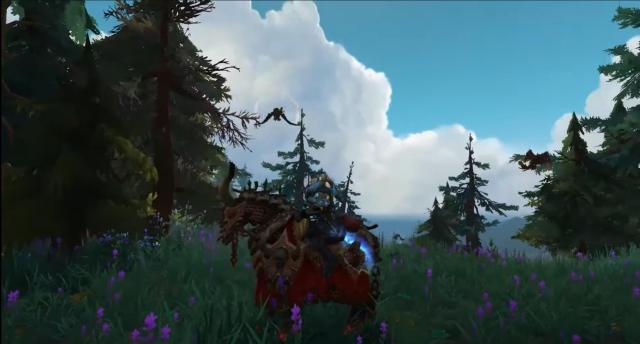Photo of Midnight mount from World of Warcraft