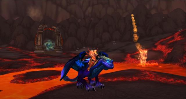 Photo of Twilight Drake mount in World of Warcraft