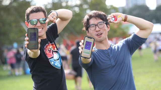 Some Pokemon Go players flexing their Unown catches.