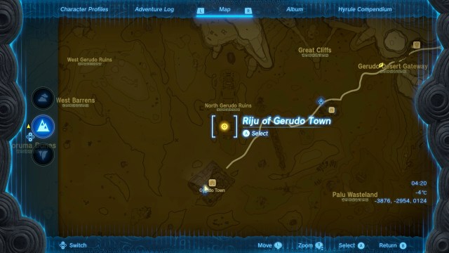 Photo of Riju of Gerudo Town