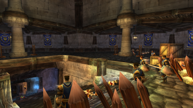 The Stormwind Stockades entrance in WoW Classic.