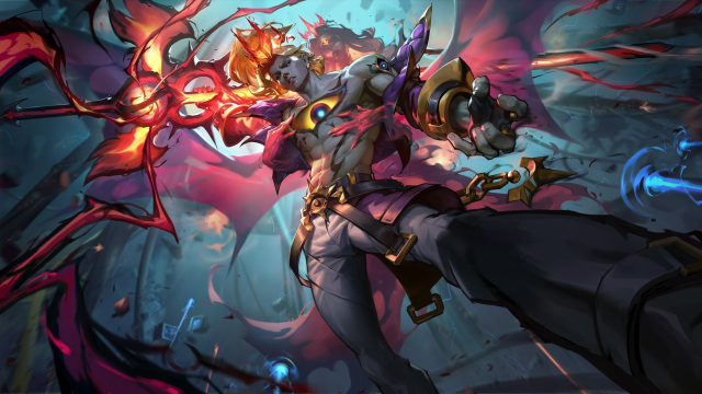 The new Soul Fighter Viego skin in League of Legends.