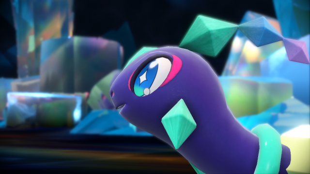 Terapagos in its Normal Forme in Pokémon Scarlet and Violet.