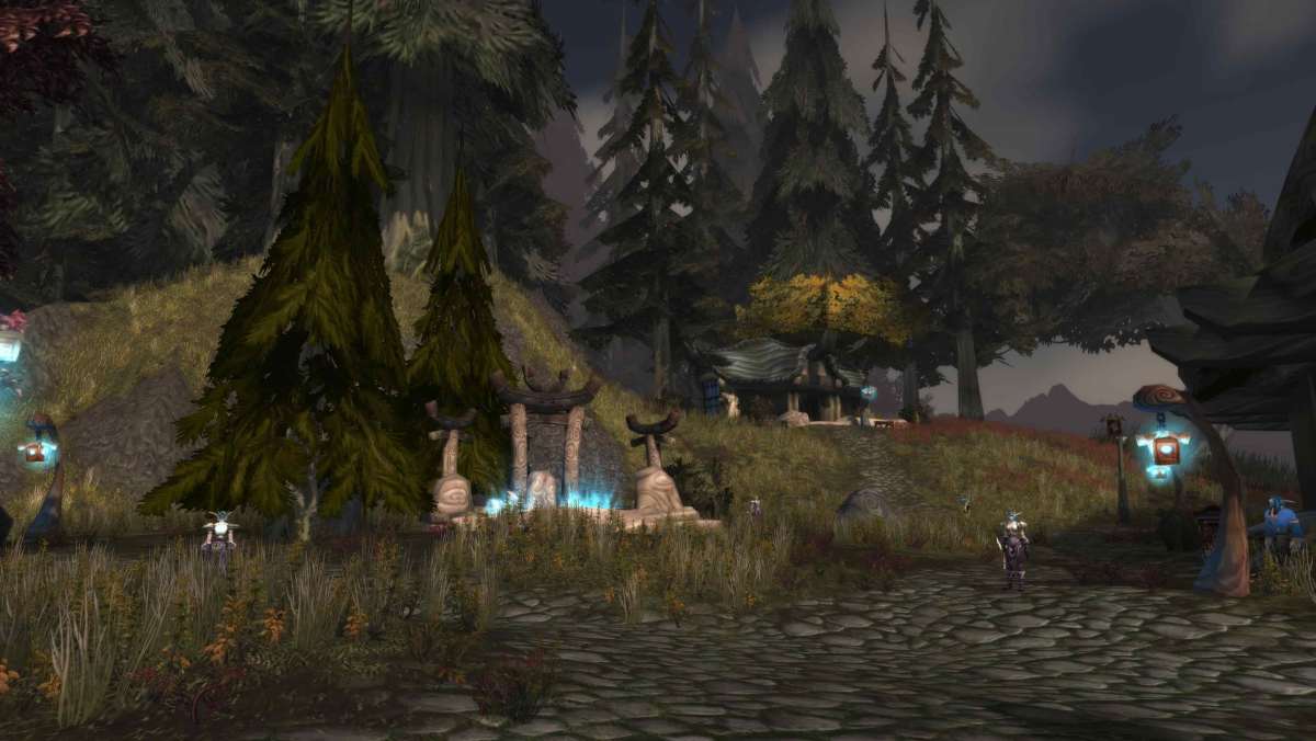 an image of darkshire in wow