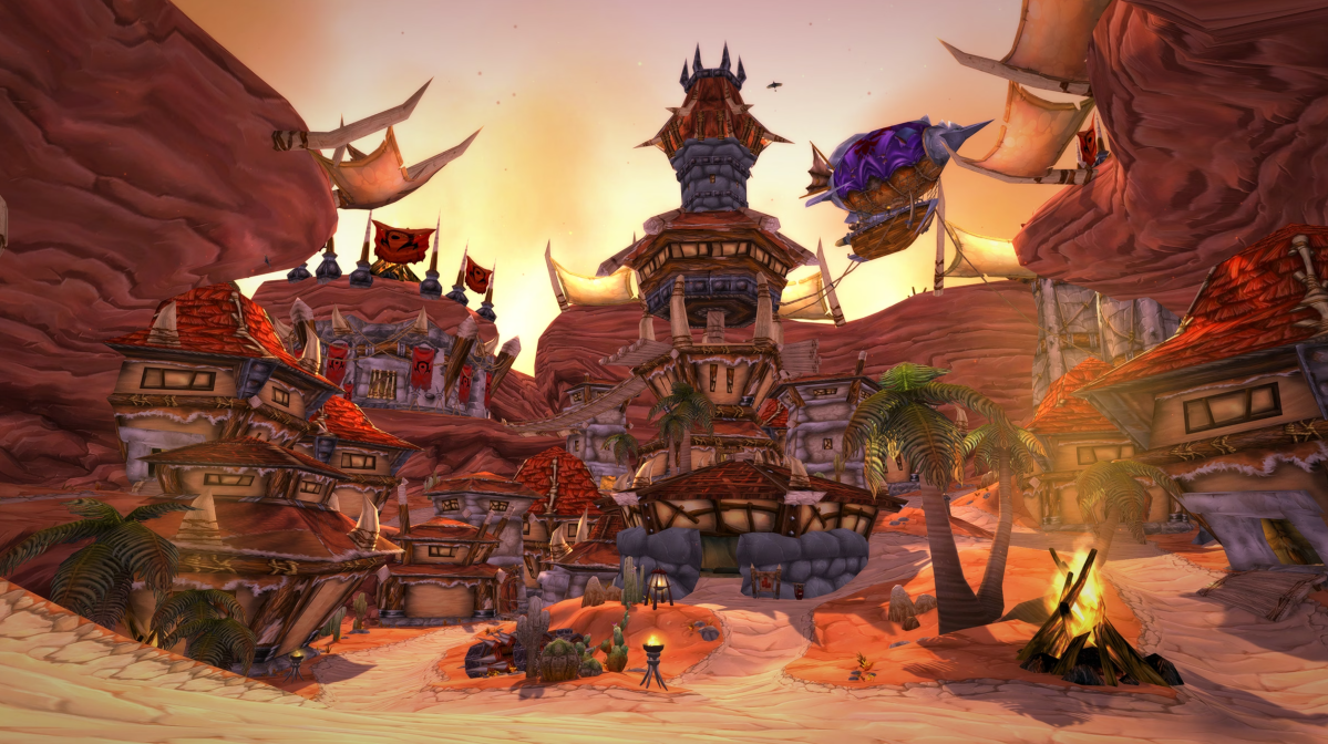 Orgrimmar in its Classic configuration in World of Warcraft