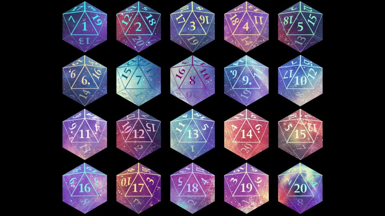 individual dice images for the astral sea dice skin mod for BG3