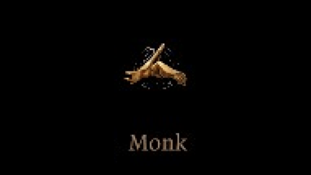 A Symbol for the Monk Class in Baldur's Gate 3.