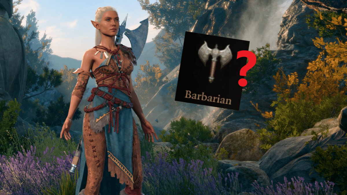 Baldur's Gate 3 Barbarian Race and Ability Score guide