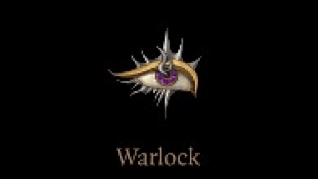 A Symbol for the Warlock Class in Baldur's Gate 3.