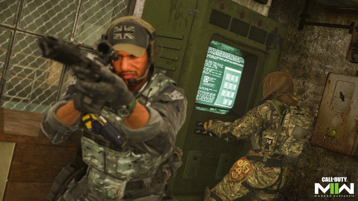 A couple of operators in CoD MW2 on a mission.