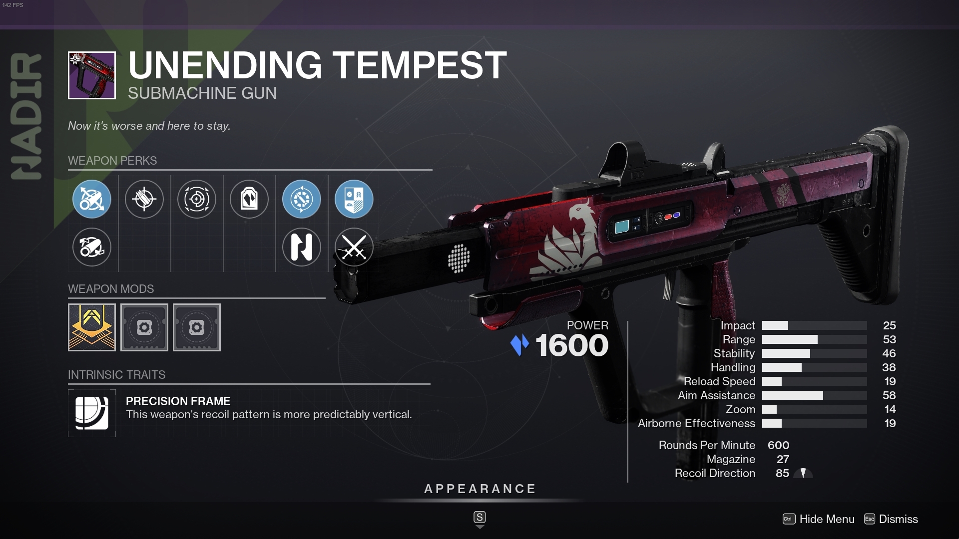 Unending Tempest God Roll And Best Perks In Destiny 2 - Dot Esports