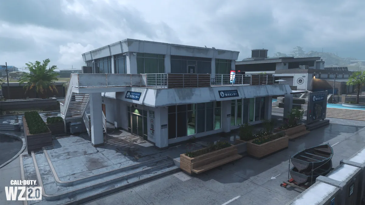 The Tourist Center Building on Ashika Island in Call of Duty: Warzone.