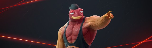 Fish Thicc outfit in Fortnite.
