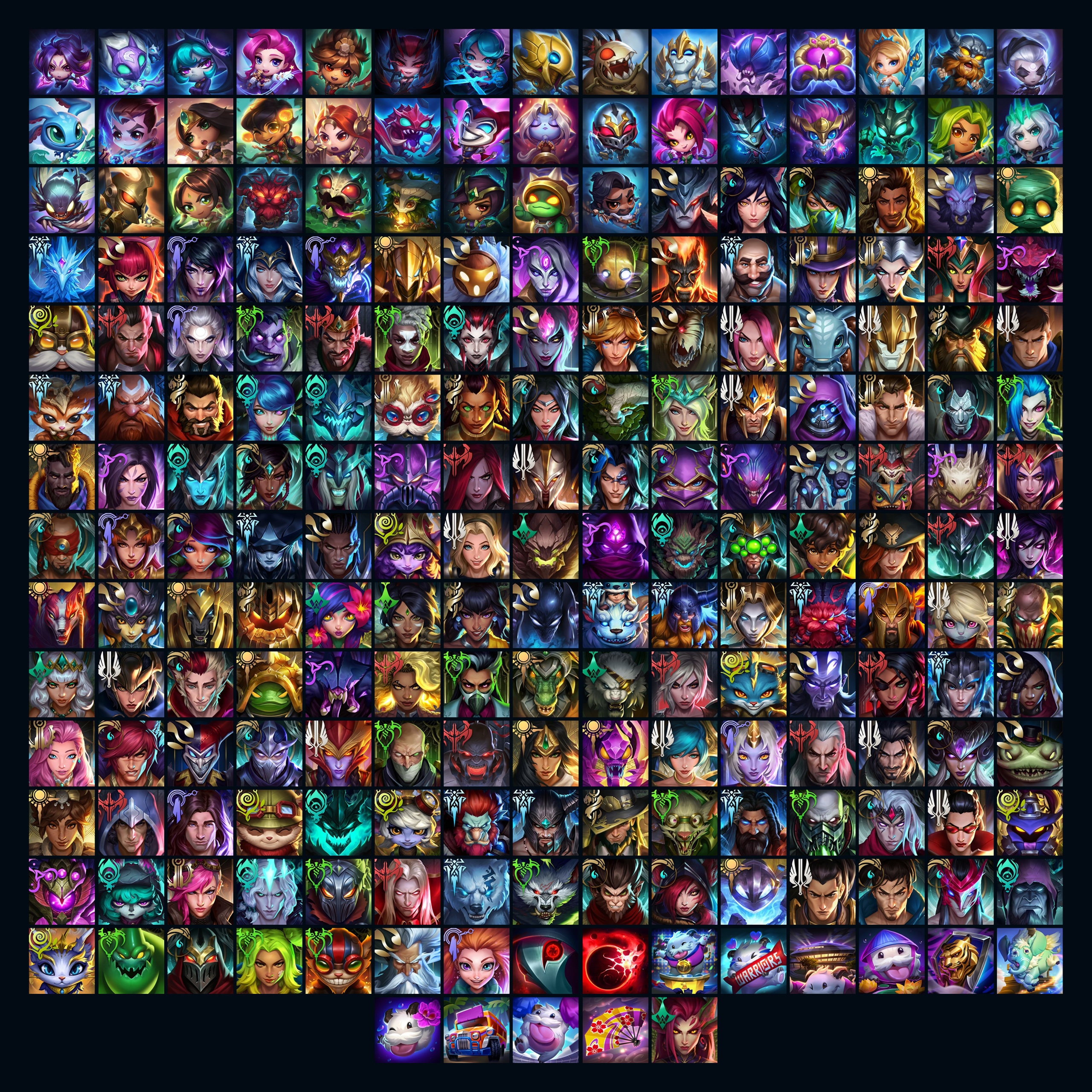 New LoL icons: Every champion is getting new icons next update - Dot Esports
