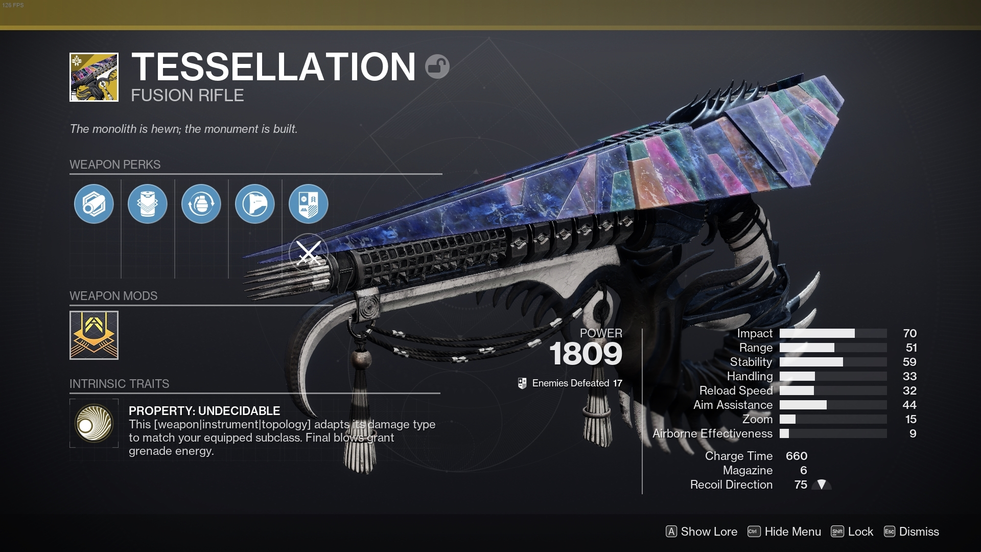 Destiny 2: The Final Shape Preorder Bonuses: Tesselation Exotic Fusion