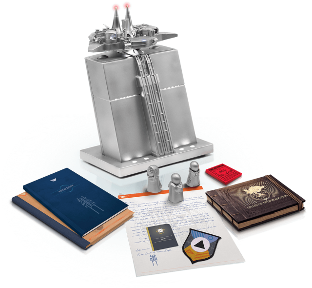 Destiny 2 The Final Shape's collector's edition, including a replica of the original Tower.