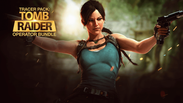 Lara Croft in MW2.