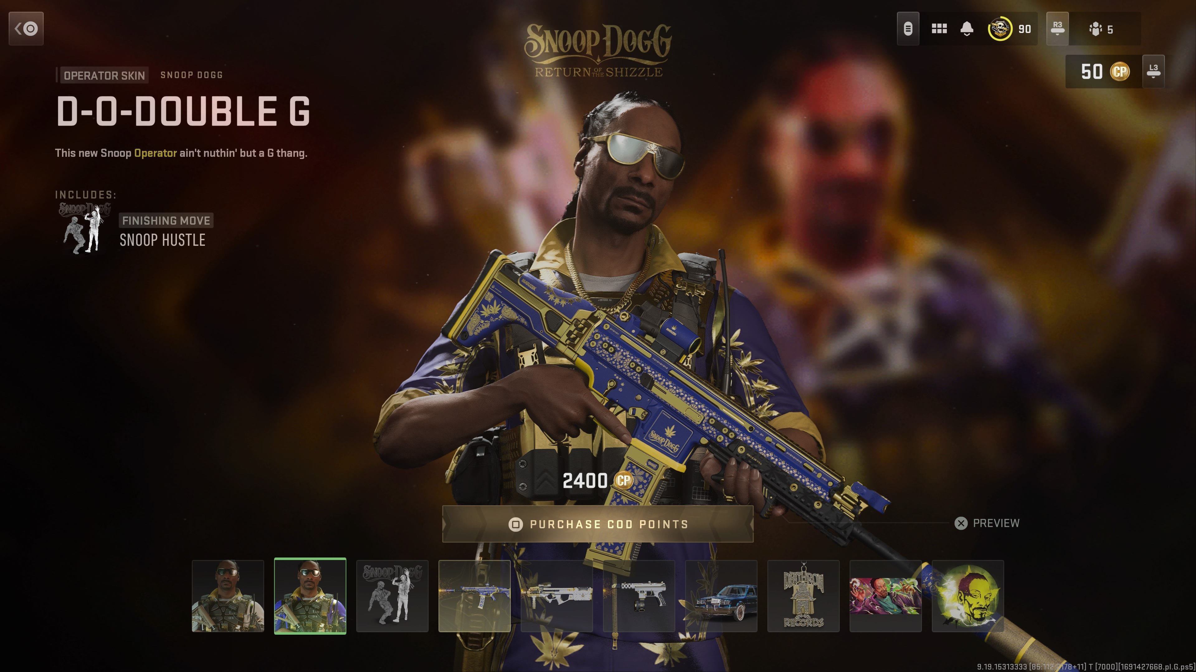 How to get the Snoop Dogg operator skin in MW2 and Warzone