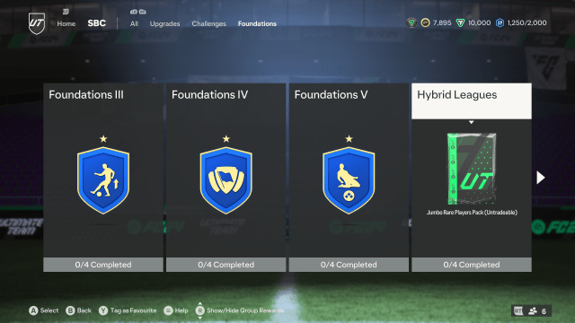 EA FC 24 Squad Building Challenges - ALL - League and Nation Hybrid