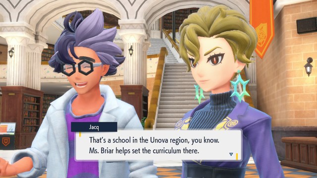 Jacq casually name dropping the fact Scarlet and Violet will include a visit to Unova. 