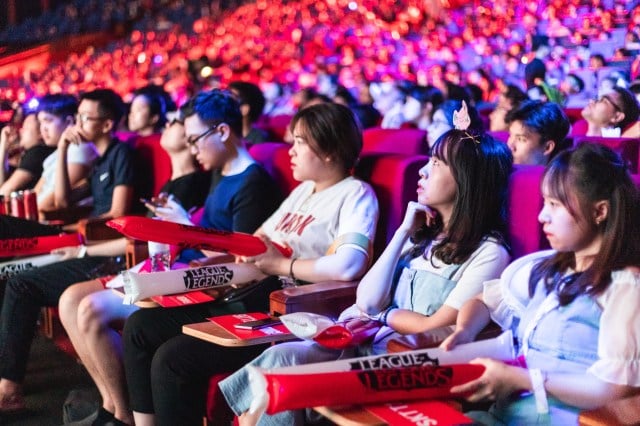 League of Legends fans take in the 2019 Mid-Season Invitational in Vietnam, 2019