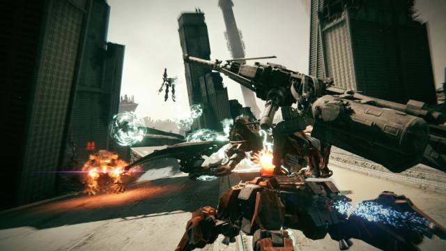 Fighting the mechs V. VI Maeterlinck and G3 Wu Huahai in Armored Core 6