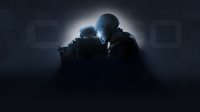 Official CS:GO art featuring two Counter-Terrorists.