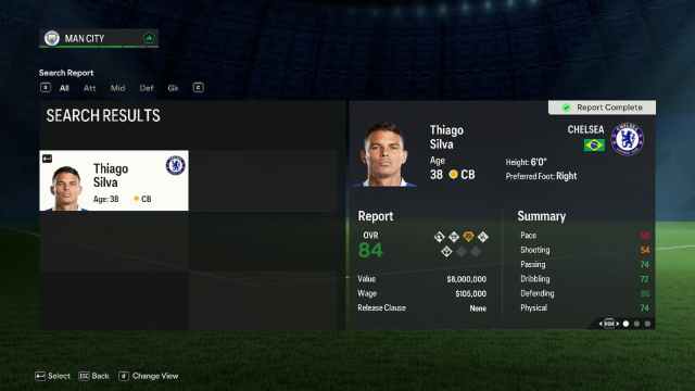 Image showing Thiago Silva in EA FC 24