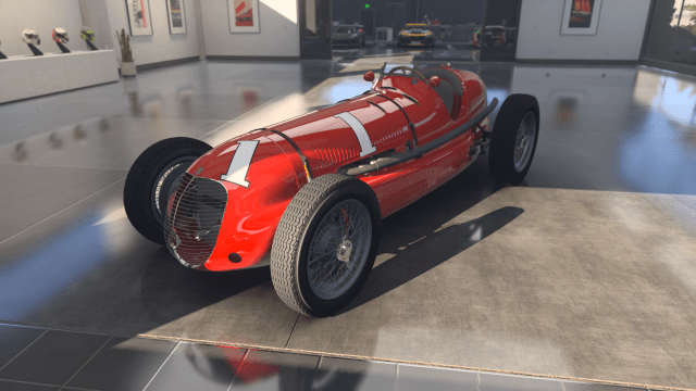 The 1939 Maserati 8CTF in Forza Motorsport.