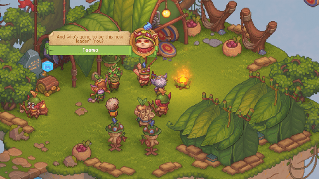 Teemo speaks to the player character in Bandle Tale.
