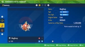 Unreal” Pokemon Scarlet & Violet player uses Magikarp to OHKO 7