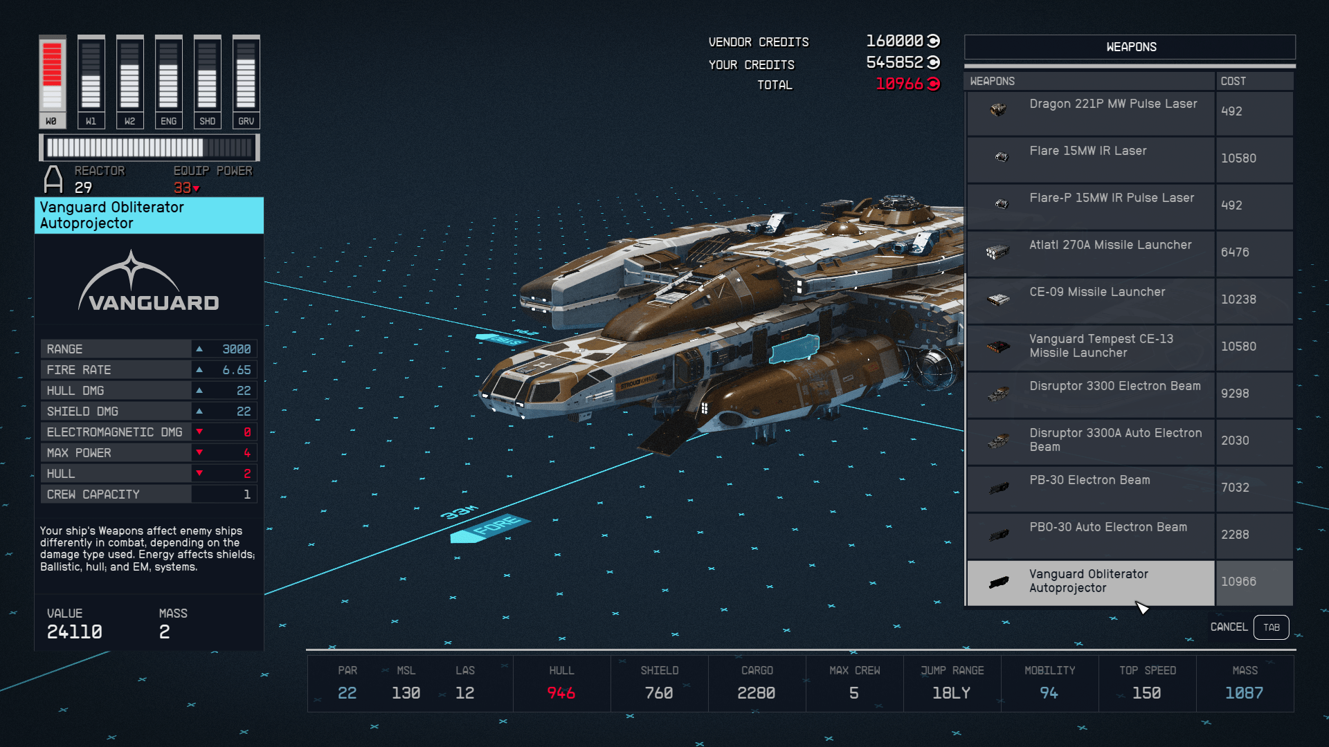 Best ship weapons in Starfield, ranked - Dot Esports