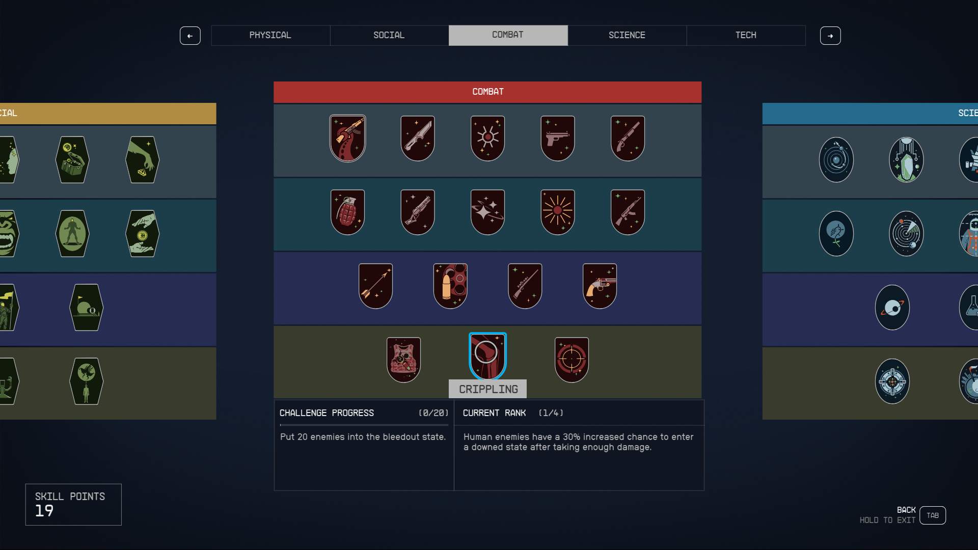 Starfield Combat Skill Tree Explained All Skills And Ranks   Starfield Screenshot 2023.09.04 15.54.28.73 