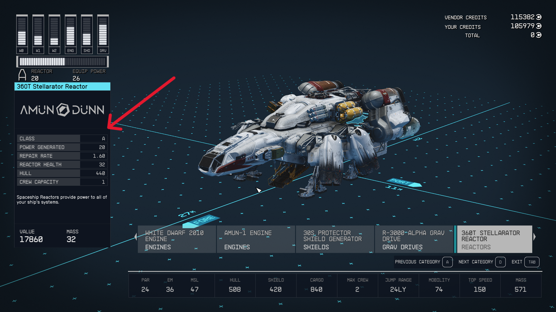 Starfield Ship Reactor Class Error Fix: How To Exceed Reactor Class ...