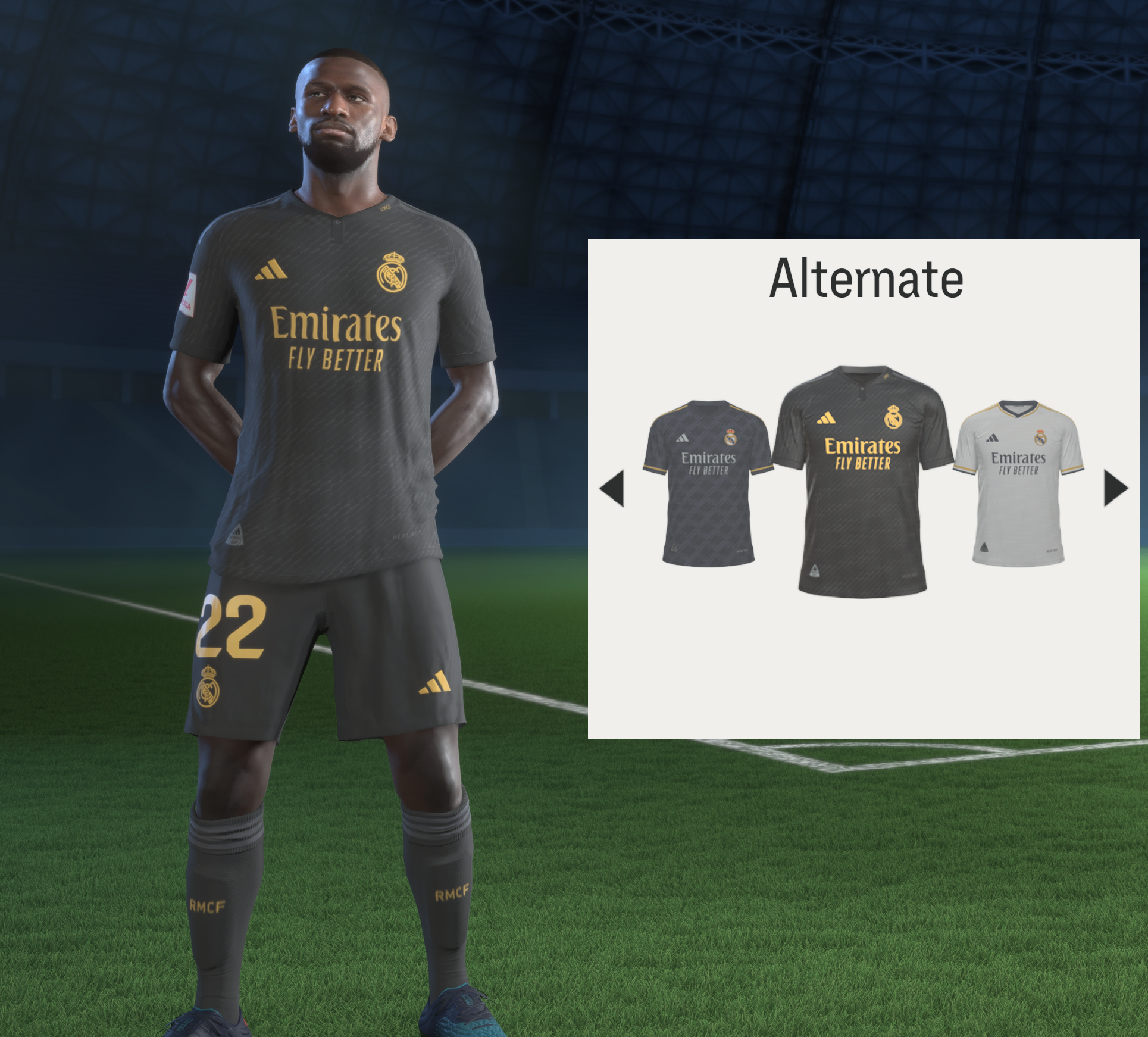 Real madrid deals kit ea sports