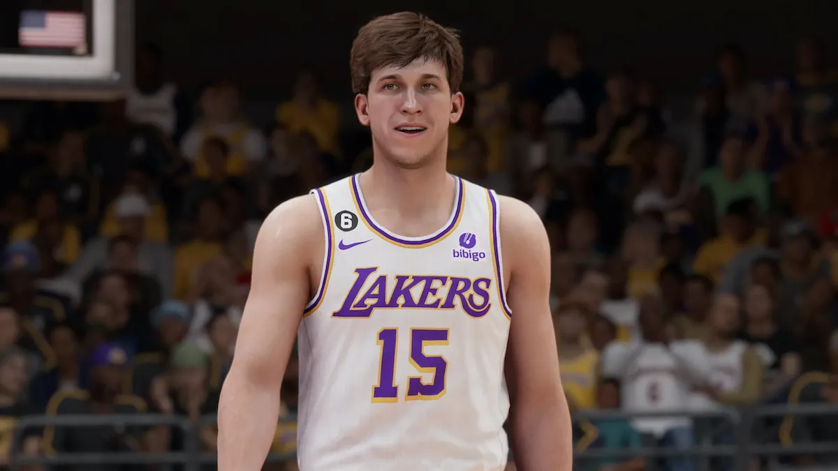 Austin Reaves of the Los Angeles Lakers in NBA 2K23