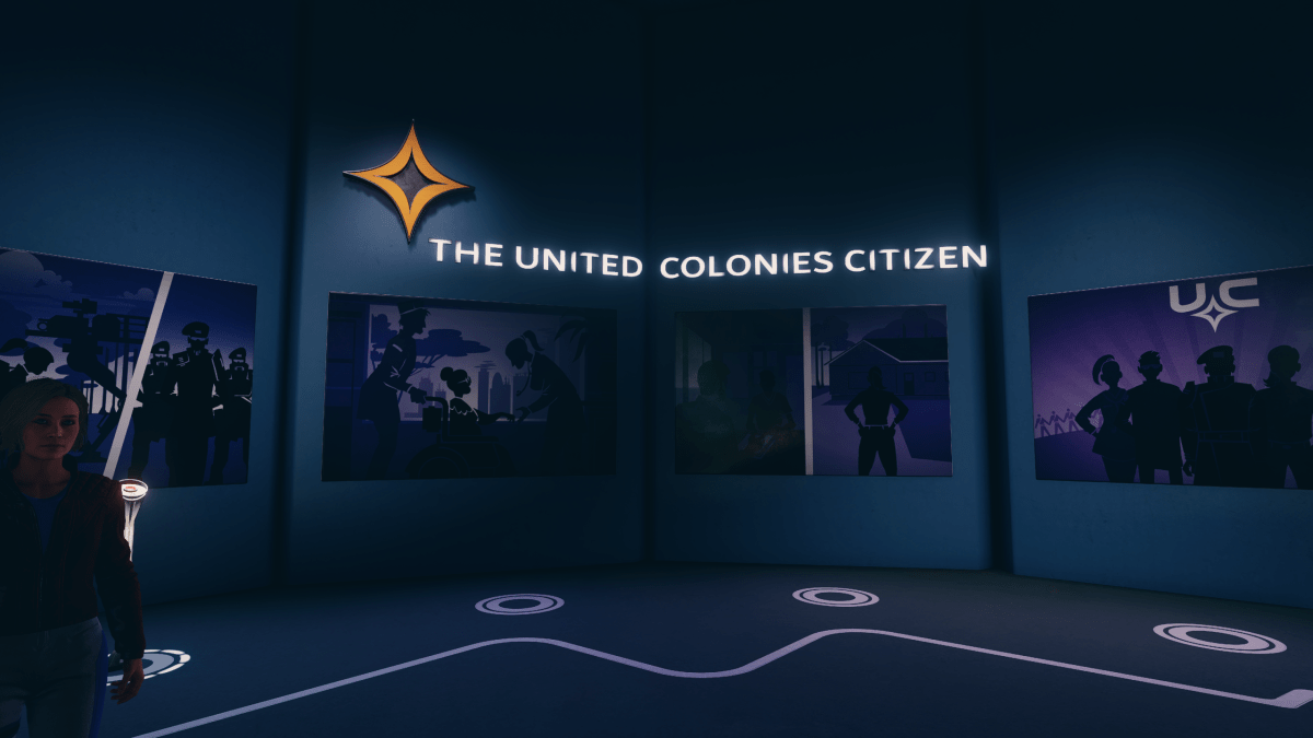 The United Colonies logo in Starfield