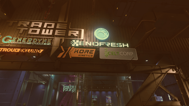 The Xenofresh logo in Starfield